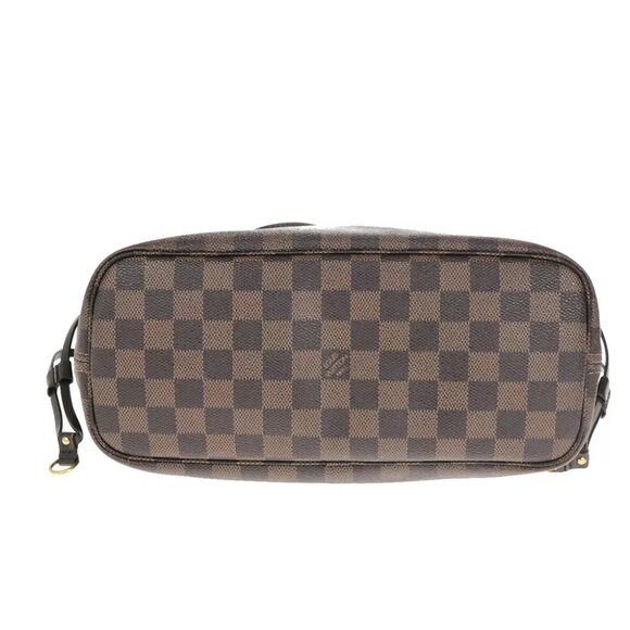 LOUIS VUITTON Neverfull PM Shoulder Tote Bag Damier Leather Brown N51109 93YG762 - Picture 12 of 16